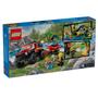 Imagem de Lego City - Bombeiros 4x4 com Barco de Resgate 60412