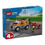 Imagem de LEGO City - Caminhão de reboque e carro esportivo - 101 Peças - 60435