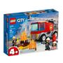 Imagem de LEGO City Caminhão dos Bombeiros com Escada 60280