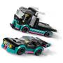 Imagem de Lego City - Carro de Corrida e Caminhão-Cegonha - 60406
