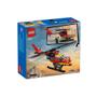 Imagem de Lego City Helicóptero Dos Bombeiros Lego 60411 85 Peças