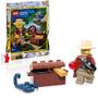 Imagem de LEGO City Jungle Explorer com chapéu Fedora, baú do tesouro e Scorpion  (edição limitada)