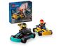 Imagem de Lego City Karts E Pilotos De Corrida 99 Peças - 60400