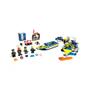 Imagem de Lego City Missões Investigativas da Polícia Aquática 60355  - 278 Peças
