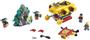 Imagem de LEGO City Ocean Exploration Submarine 60264, com Submarino de Brinquedo, Cenário de Recifes de Corais, Drone Subaquático, Brilho na Figura do Peixe-Pescador Escuro e 4 Minifiguras Exploradoras, Novas 2020 (286 Peças)