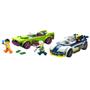 Imagem de Lego City - Perseguição de Carro da Policia e Muscle Car - 60415