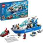 Imagem de LEGO City Police Patrol Boat 60277 Kit de construção Cool Police Toy for Kids, New 2021 (276 Peças)