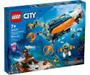 Imagem de Lego City Submarino Explorador De Águas Profundas 60379