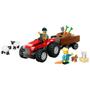 Imagem de LEGO City Trator de Fazenda Vermelho 116 Peças 4+ 60461