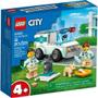Imagem de Lego City Van Veterinária De Resgate 60382