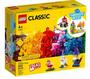 Imagem de LEGO Classic Blocos Transparentes Criativos 500 peças - 6327640