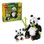 Imagem de Lego Creator 3 Em 1  Animais Selvagens Família Panda 31165