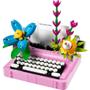 Imagem de Lego Creator 3 em 1 Máquina de Escrever com Flores 363 Peças