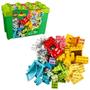 Imagem de LEGO DUPLO Classic Deluxe Brick Box 10914 Starter Set com Caixa de Armazenamento, Grande Brinquedo Educacional para Crianças 18 Meses ou mais (85 peças)