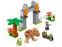 Imagem de LEGO Duplo Jurassic World Fuga dos Dinossauros T. rex e Triceratops 10939