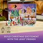 Imagem de LEGO Friends 2022 Advent Calendar 41706 Building Toy Set 24 presentes e brinquedos de natal, incluindo o trenó do Papai Noel para crianças, meninos e meninas, idades 6+ (312 peças)