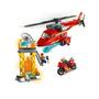 Imagem de Lego Helicóptero de Resgate dos Bombeiros 212 Peças - 60281