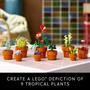 Imagem de LEGO Icons Tiny Plants 10329 - Conjunto de Construção com 9 Plantas