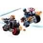 Imagem de Lego Marvel - 76260 Motocicletas da Viúva Negra e do Capitão América