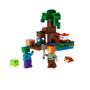 Imagem de Lego Minecraft A Aventura no Pantano 65 Peças 21240