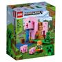 Imagem de LEGO Minecraft - A Casa do Porco, 490 Peças - 21170
