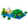 Imagem de Lego Minecraft A Casa Tartaruga de Praia 21254 234pcs