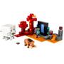 Imagem de Lego Minecraft A Emboscada no Portal do Nether 21255