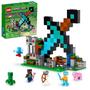 Imagem de LEGO Minecraft The Sword Outpost 21244 Building Toy for Kids