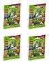 Imagem de LEGO Minifigures Série 13 - Conjunto com 4 Pacotes Aleatórios (71008)