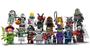 Imagem de LEGO Monstros Série 14 Minifiguras - Conjunto Completo 16 figuras (71010) Halloween