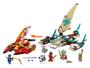 LEGO Ninjago 71748 - Catamaran Batalha Marítima Imagem de LEGO Ninjago 71748 - Catamaran Batalha Marítima