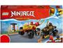 Imagem de LEGO Ninjago Batalha de Carro e Moto de Kai e Ras - 103 Peças 71789