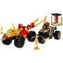 Imagem de LEGO Ninjago Batalha de Carro e Moto de Kai e Ras