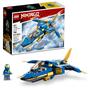 Imagem de LEGO NINJAGO Jay's Lightning Jet EVO 71784, brinquedo atualizável