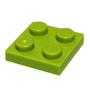 Imagem de LEGO Peças: Lima (Verde Amarelado Brilhante) 2x2 C