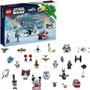 Imagem de LEGO Star Wars Advent Calendar 75307 Awesome Toy Building Kit para Crianças com 7 Personagens Populares e 17 Mini Builds Nova 2021 (335 peças)