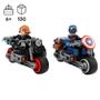 Imagem de Lego Super Heroes 76260 Motos Viúva Negra E Capitão América