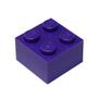 Imagem de LEGO Tijolo 2x2 Roxo Escuro x50