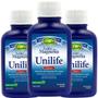 Imagem de Leite de Magnésia Sabor Menta 120ml Unilife Kit com 3