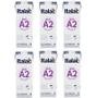 Leite Semidesnatado A2A2 UHT ITALAC TetraPak Com Tampa - 1 Litro - 6 Unids Imagem de Leite Semidesnatado A2A2 UHT ITALAC TetraPak Com Tampa - 1 Litro - 6 Unids
