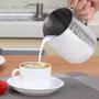 Imagem de Leiteira Barista Jarra Inox Cafe  e Cappuccino italiano Cremeira Pitcher 350ml Latte Art