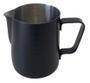 Imagem de Leiteira Cremeira Black Pitcher Aço Inox 600ml Barista Cafe Mimo Style