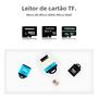 Imagem de Leitor de Cartão USB 2.0 Micro SD/TF de Alta Velocidade - Adaptador Mini