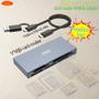 Imagem de Leitor de cartão XQD USB 3.2 Gen2 Adaptador de hub multicartão 6 em 1 de 10 Gbps para SD TF CF MS XD compatível com Mac/PC/telefone