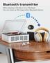 Imagem de Leitor de CD com Transmissor Bluetooth CARONSORT - Design Retro em Madeira