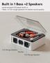 Imagem de Leitor de CD com Transmissor Bluetooth CARONSORT - Design Retro em Madeira