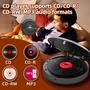 Imagem de Leitor de CD Portátil Aurivoxis TravelTone com Bluetooth e Alto-Falantes Duplos