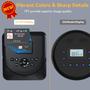 Imagem de Leitor de CD Portátil MONODEAL com Bluetooth, Alto-Falantes e Rádio FM
