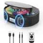 Imagem de Leitor de CD Portátil MONODEAL com Bluetooth e Rádio FM - Boombox
