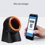 Imagem de Leitor De Código De Barras 1d 2d Qr Code scanner de mesa mãos-livres omnidirecional Tela Papel alta Velocidade Precisão